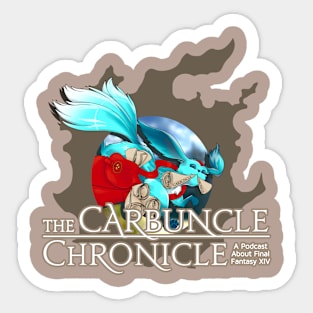 The Carbuncle Chronicle Main T-shirt Sticker